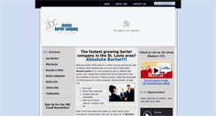 Desktop Screenshot of absolutebarter.com