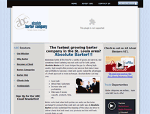 Tablet Screenshot of absolutebarter.com